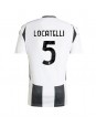 Juventus Manuel Locatelli #5 Replika Hemmakläder 2024-25 Kortärmad
